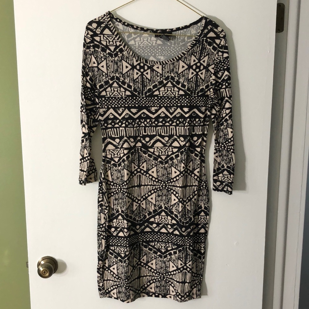 Deb patterned dress